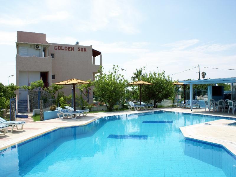 Golden Sun Aparthotel Tigkaki  Exterior photo